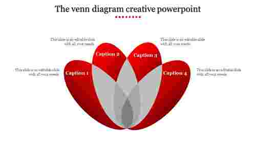 creative powerpoint-The venn diagram creative powerpoint-Red